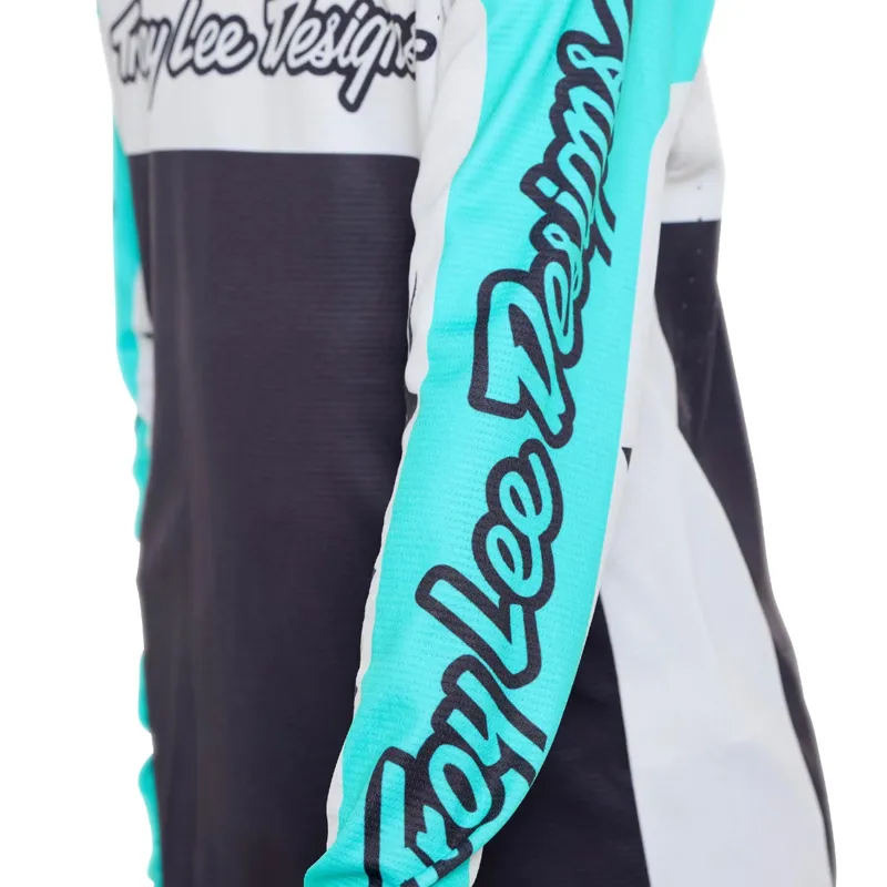 Troy Lee Designs Sprint Pro Youth MTB Jersey Moto Carbon-11