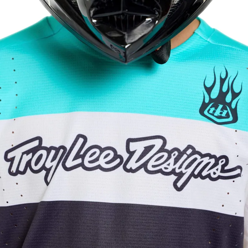 Troy Lee Designs Sprint Pro Youth MTB Jersey Moto Carbon-3