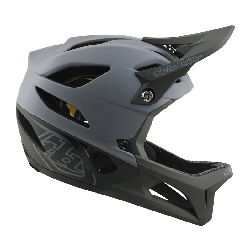 Troy Lee Designs Stage MIPS Full Face MTB Helmet Drone Grey-7