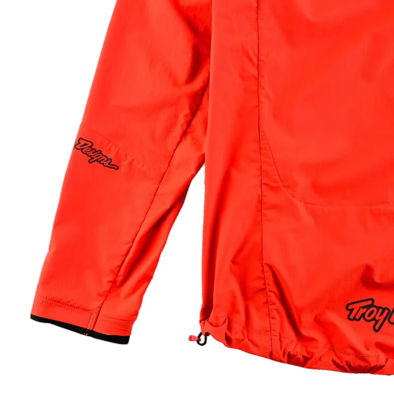 Troy Lee Designs Drift Windbreaker Mono Fire Orange-2