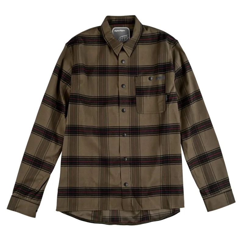 Troy Lee Designs Grind Flannel Dark Pine