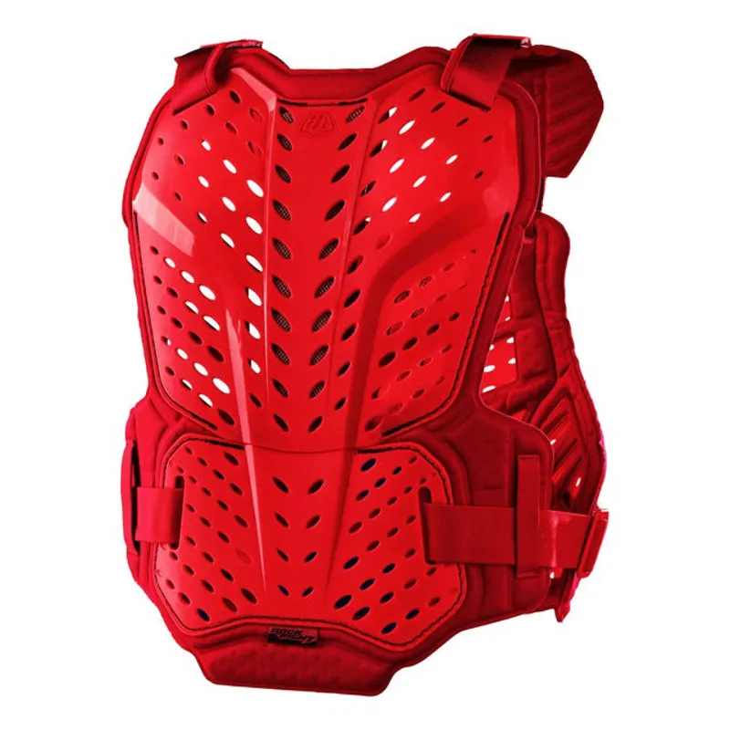 Troy Lee Designs Rockfight Chest Protector Red-1
