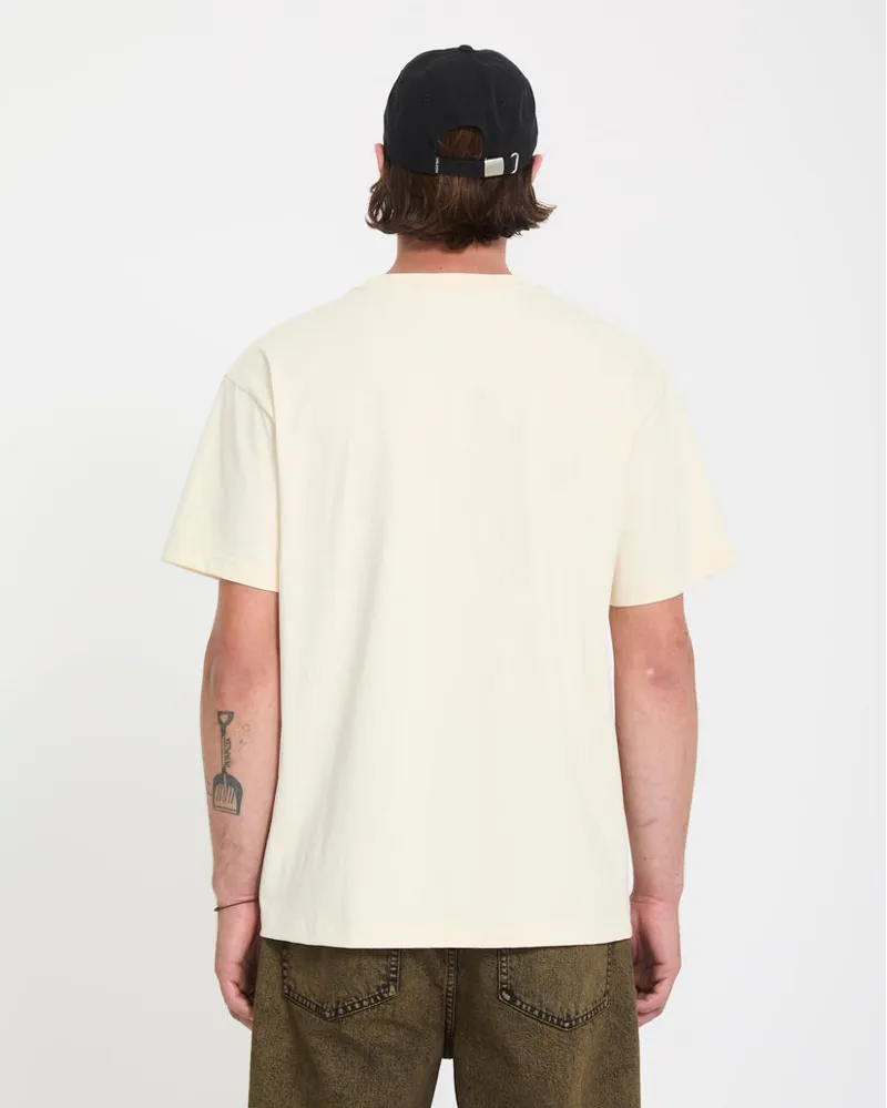Volcom Mickey Mason 1 T-Shirt Dirty White-1
