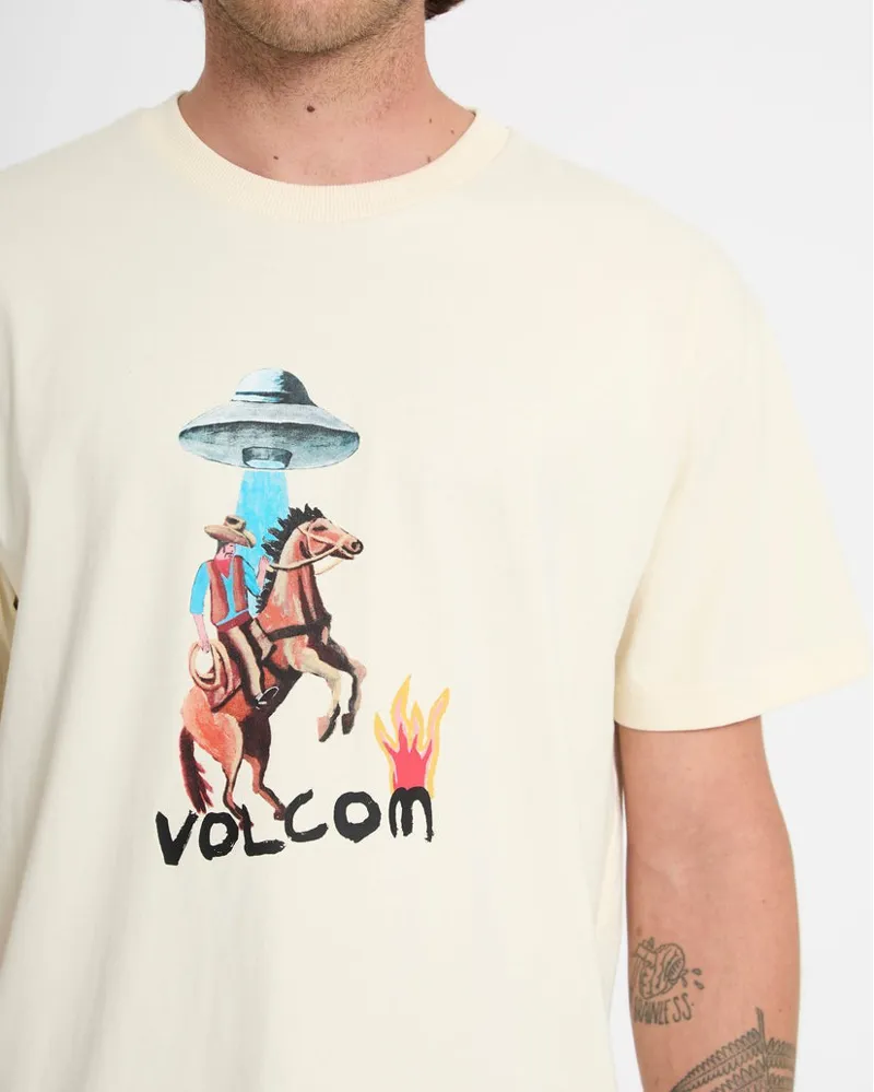 Volcom Mickey Mason 1 T-Shirt Dirty White-2