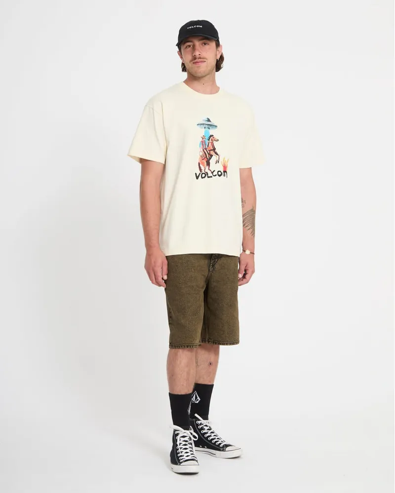 Volcom Mickey Mason 1 T-Shirt Dirty White-3