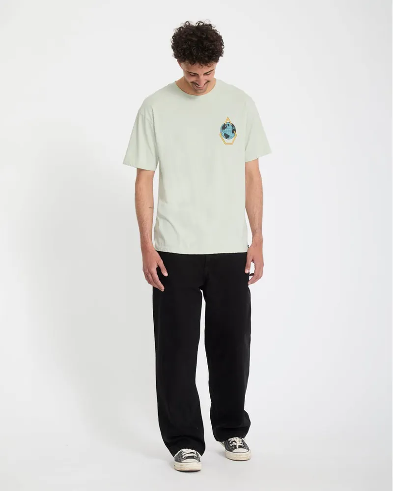 Volcom Globular Short Sleeve T-Shirt  Pale Aqua-3