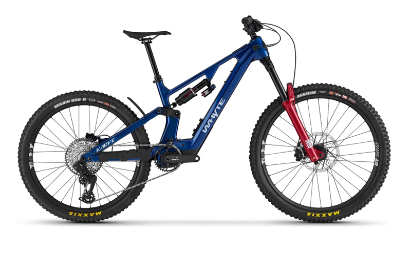 Whyte Karve Evo RSX MX Electric Mountain Bike 2026 Sapphire Blue