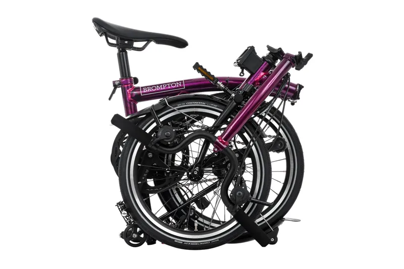 Brompton P Line Mid 4 Speed Folding Bike 2026 Amethyst Lacquer-3