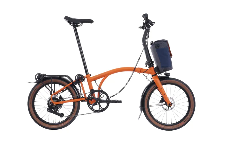 Brompton G Line Electric Folding Bike 2026 Adventure Orange-2