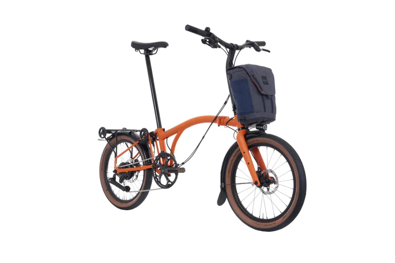 Brompton G Line Electric Folding Bike 2026 Adventure Orange