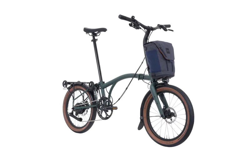 Brompton G Line Electric Folding Bike 2026 Forest Green