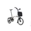 Brompton Electric P Line Mid Bar 4 Speed E Motiq Folding Bike 2026 Dune Sand