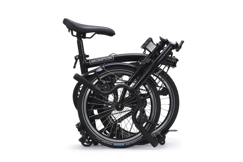 Brompton C Line Mid 4 Speed Folding Bike 2026 Matt Black-3