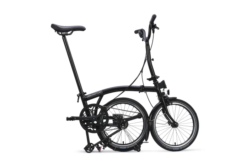 Brompton C Line Mid 4 Speed Folding Bike 2026 Matt Black-2