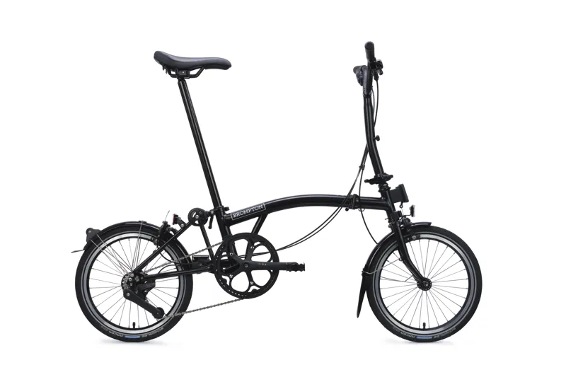 Brompton C Line Mid 4 Speed Folding Bike 2026 Matt Black