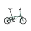 Brompton C Line 4 Speed Mid Bar Folding Bike 2026 Palm Green