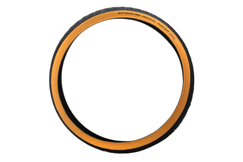 Brompton Schwalbe Marathon Racer 35-349 Tan Wall Tyre-1