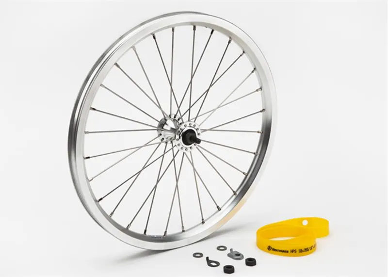 Brompton Front Wheel Radial Silver