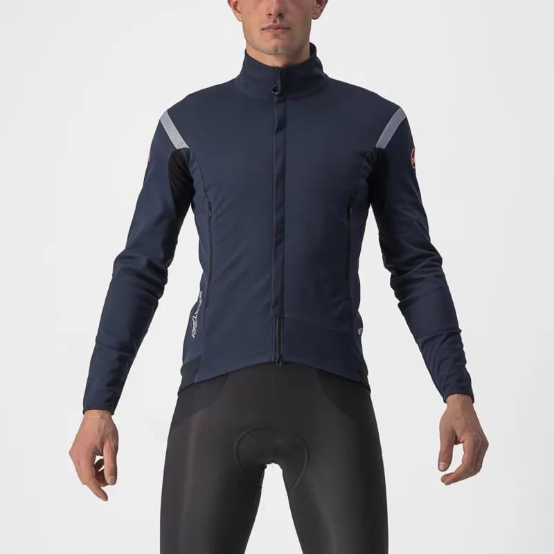 Castelli Perfetto RoS 2 Jacket  Savile Blue/Silver Reflex