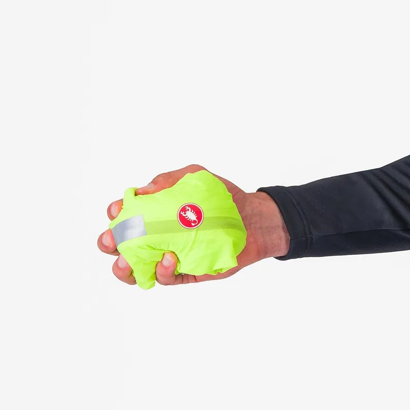 Castelli Squall Shell Jacket Electric Lime/Black -3