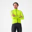 Castelli Ultra Rain Cape Electric Lime/Silver Reflex