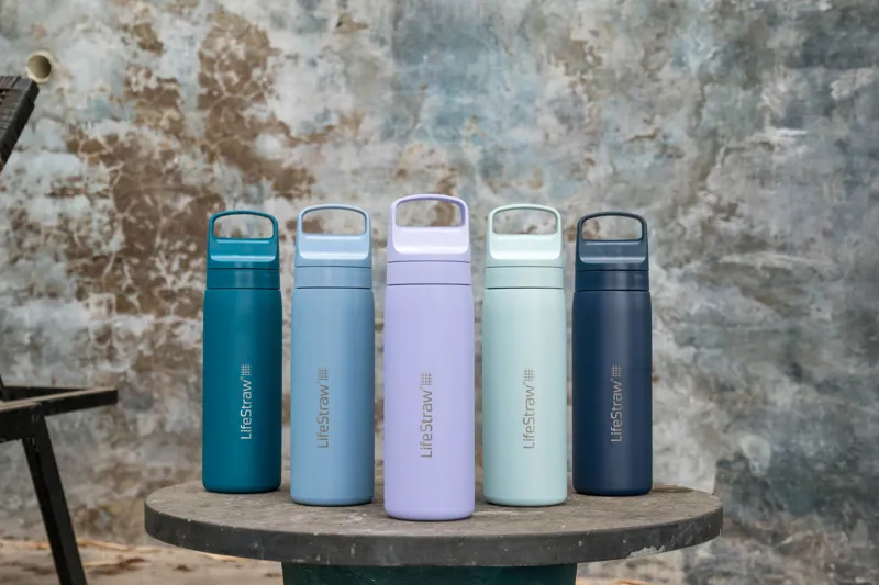 LifeStraw GO 2.0 SS Water Filter Bottle Aegean Sea-1