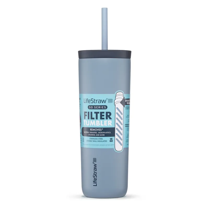 Lifestraw Go Stainless Steel Tumbler 500ml Icelandic Blue-3