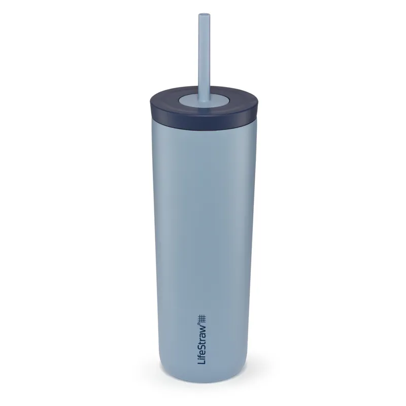 Lifestraw Go Stainless Steel Tumbler 500ml Icelandic Blue-1