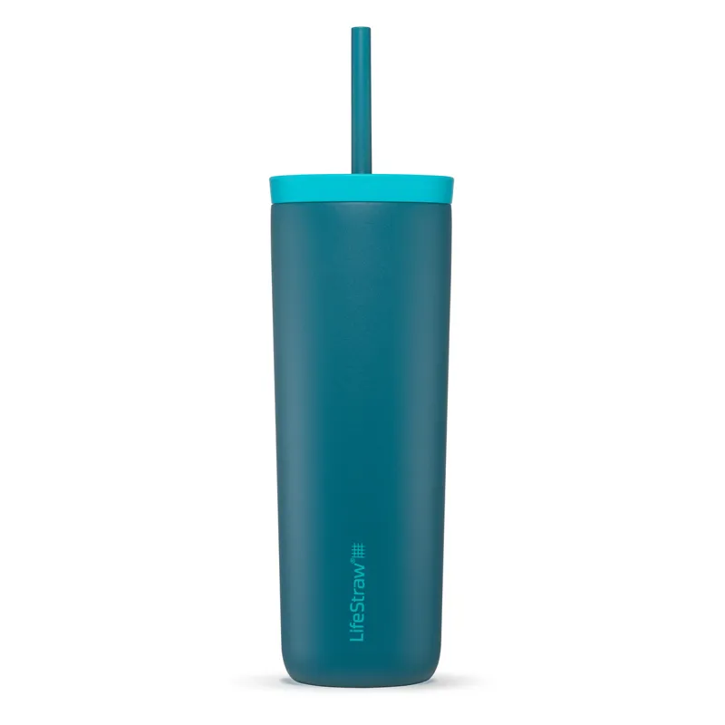 Lifestraw GO Stainless Steel Tumbler 500ml Laguna Teal