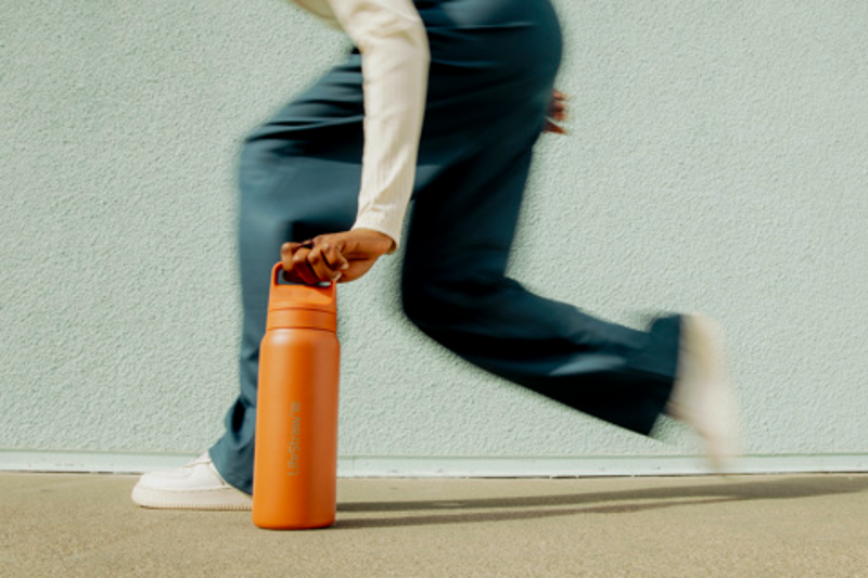 Lifestraw Go Stainless Steel Bottle 1L Aegean Sea-4