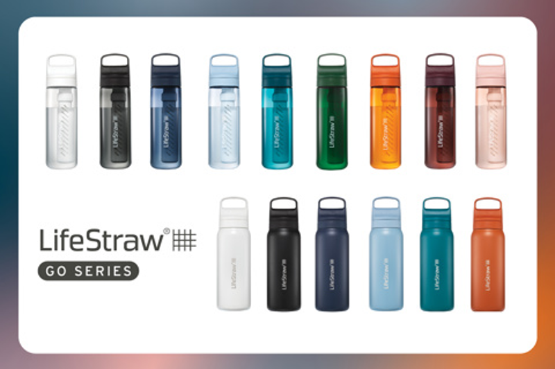 Lifestraw Go Stainless Steel 1L Polar White/ Clear-1
