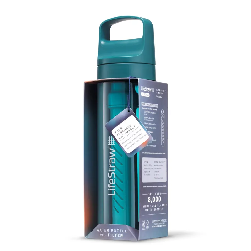 Lifestraw Go Water Filter Bottle 650ml Laguna Teal-1