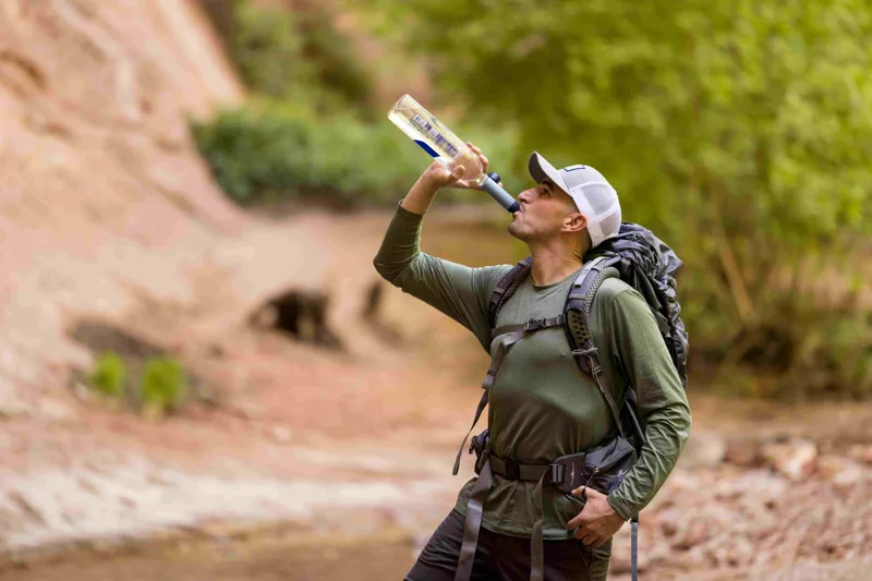 Lifestraw Peak Series SOLO Water Filter Mountain Blue-3