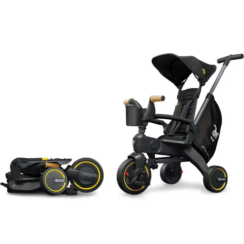 Doona Liki S5 Trike Deluxe Nitro Black-1