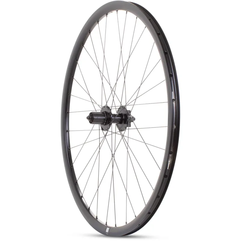 MPart 700c/29in Gravel Rear Wheel Shimano HG QC400 QR 135mm 6-Bolt TLR Black