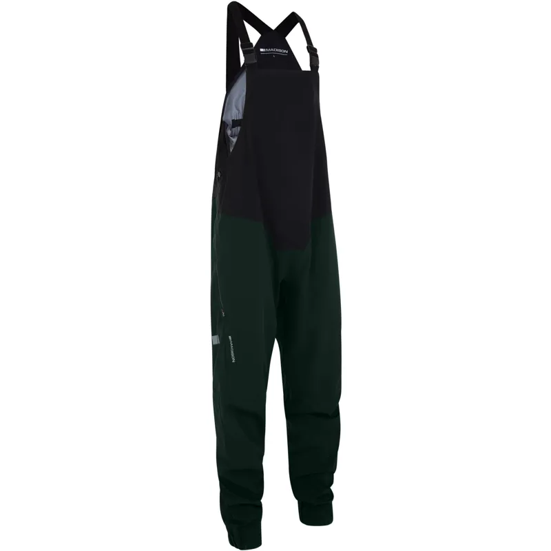 Madison DTE 3-Layer Windproof Bib Trouser Regular Leg Forest Green-1