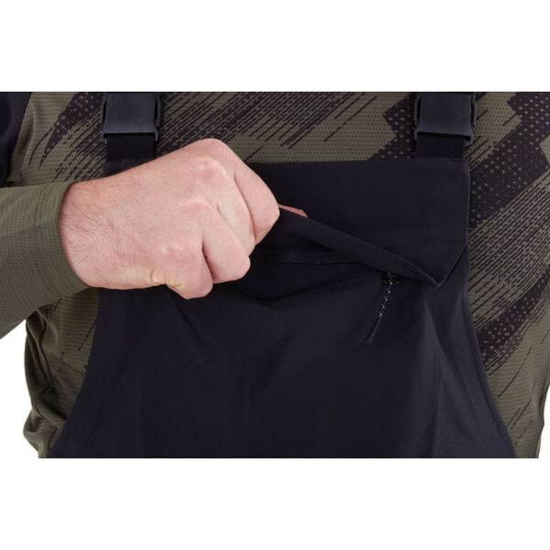 Madison DTE 3 Layer Waterproof MTB Bib Trouser Black-2