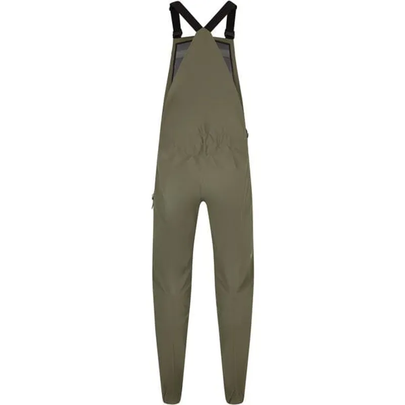 Madison DTE 3-Layer Waterproof MTB Bib Trouser Midnight Green-1