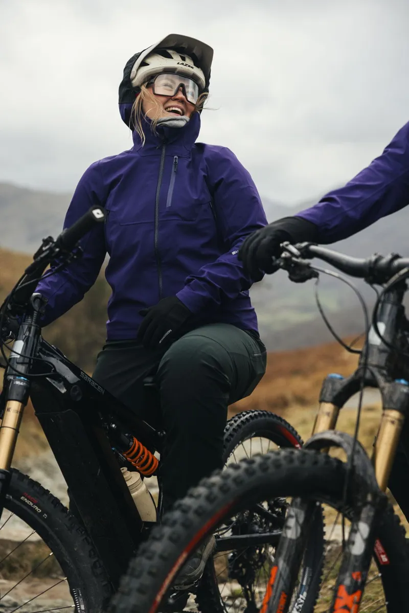 Madison DTE 3-Layer Waterproof Jacket Women Plasma Purple-2