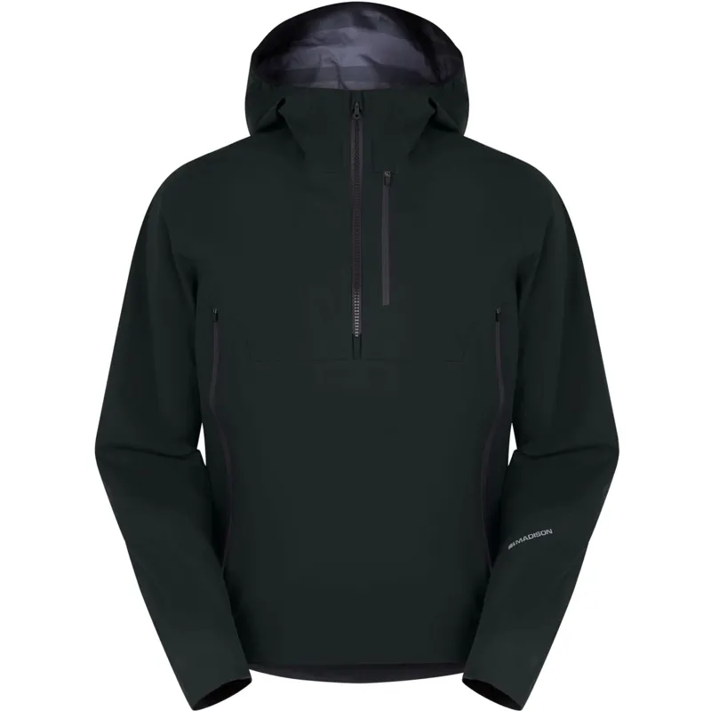 Madison Flux 3-Layer Waterproof Smock Trail Jacket Forest Green