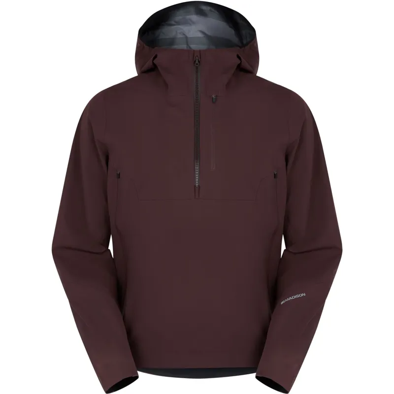 Madison Flux 3-Layer Waterproof Smock Trail Jacket Fig Red