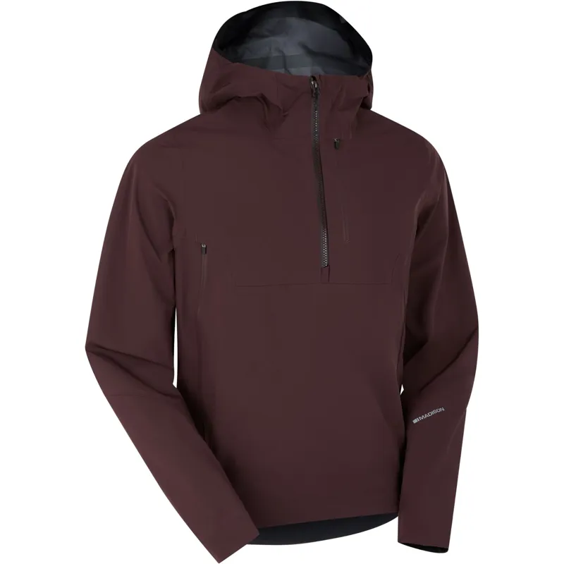 Madison Flux 3-Layer Waterproof Smock Trail Jacket Fig Red-1