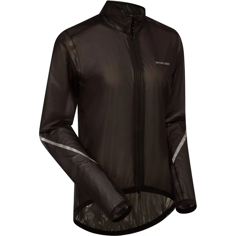 Madison Flux 2 Layer Ultra Packable Waterproof Women's Jacket Black-1