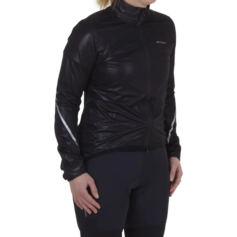 Madison Flux 2 Layer Ultra Packable Waterproof Women's Jacket Black-2