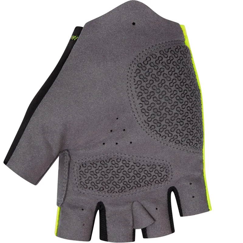 Madison Freewheel Road Mitts Hi-Viz Yellow-1