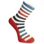 Madison Isoler Merino 3-Season Socks White/Red/Blue Pop