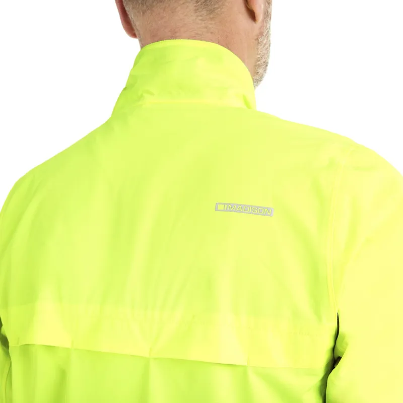 Madison Protec Waterproof Jacket Hi-Viz Yellow-5