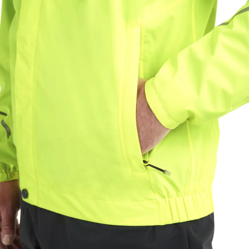 Madison Protec Waterproof Jacket Hi-Viz Yellow-2