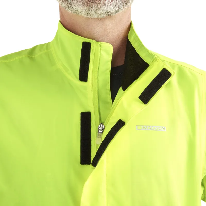 Madison Protec Waterproof Jacket Hi-Viz Yellow-3