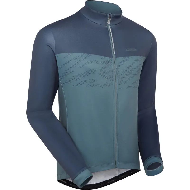 Madison Sportive LS Thermal Jersey Navy Haze/Shale Blue-1